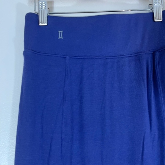 Kit and Ace Womens Size 2 Maxi Skirt Long Happy Skirt Style Blue Modal Blend - Picture 3 of 11